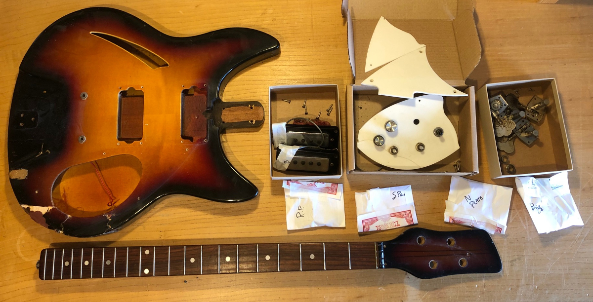 Shaftesbury Bass 1969 Refinish Project