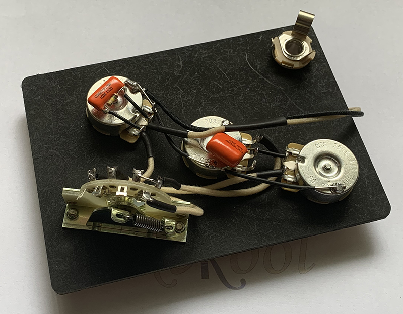 Stratocaster Vintage Wiring Harness 5-way Switch with Treble Bleed