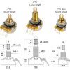 CTS Pot Options for Riviera Guitar Wiring Harness