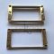 Gold Metal Humbucker Pickup Surround Set