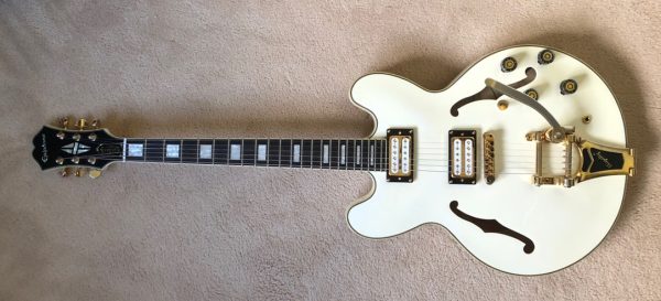 Epiphone ES-355 with Bigsby Limited Edition (White & Rare)