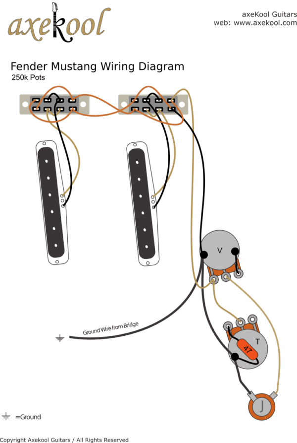 Fender Mustang Wiring Diagram