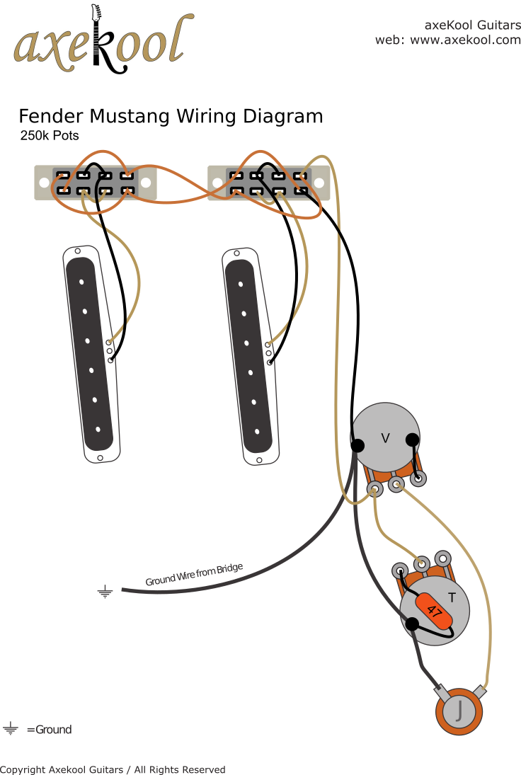 Fender Mustang Wiring Diagram Fender Mustang Wiring Diagram