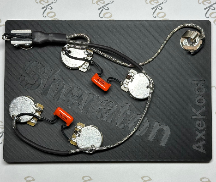 Online Shop Professional Guitar Hollowbody wiring harnesses / Wiring Looms Online Shop Professional Guitar Hollowbody wiring harnesses / Wiring Looms