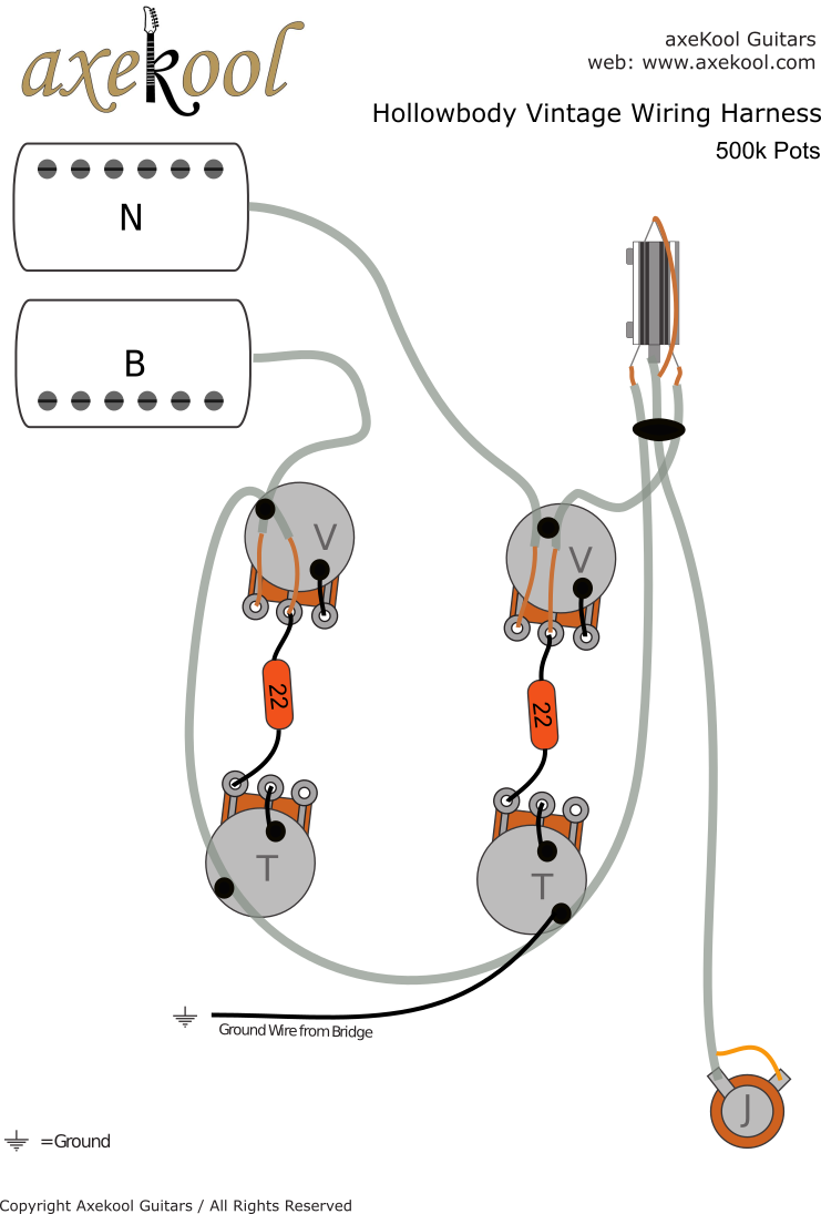 Hollowbody Guitar Wiring Diagram Hollowbody Guitar Wiring Diagram
