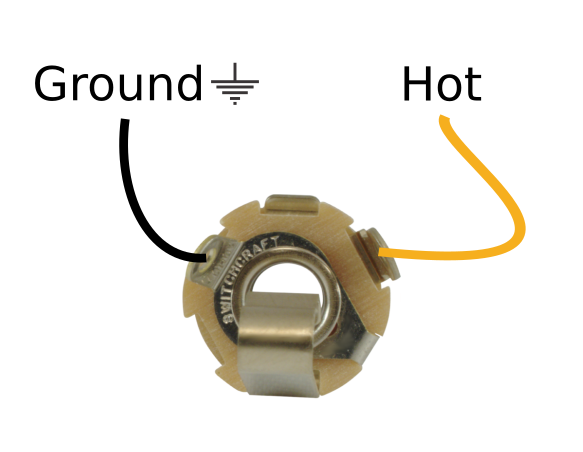 Switchcraft Jack Socket Wiring diagram