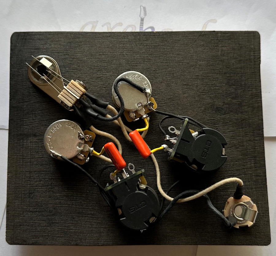 Gibson & Epiphone SG Coil Split Push & Pull Wiring Harness