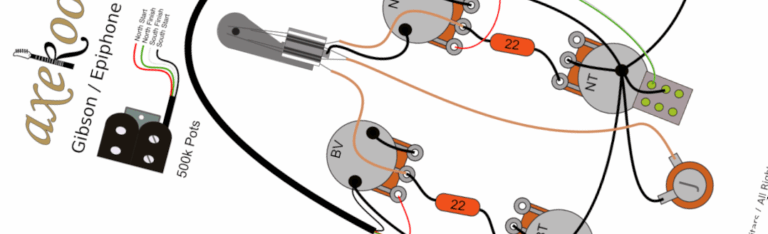 Gibson / Epiphone SG Coil Split Wiring Diagram