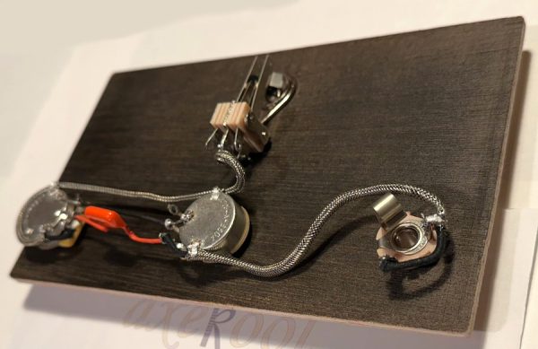 PRS 2 Pot Vintage Wiring Harness, PRS 2 Pot Wiring Loom