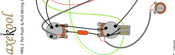 PRS 2 Pot Wiring Diagram & fitting Instructions