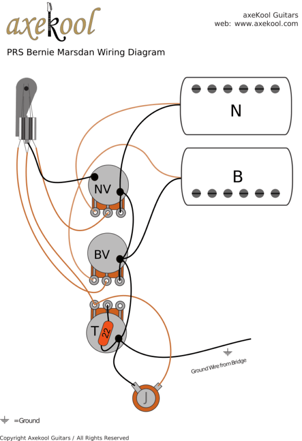 PRS Bernie Marsden Wiring Diagram