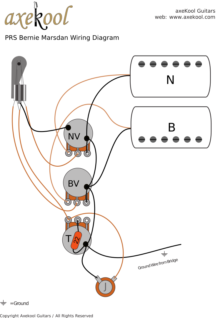 PRS Bernie Marsden Wiring Diagram PRS Bernie Marsden Wiring Diagram