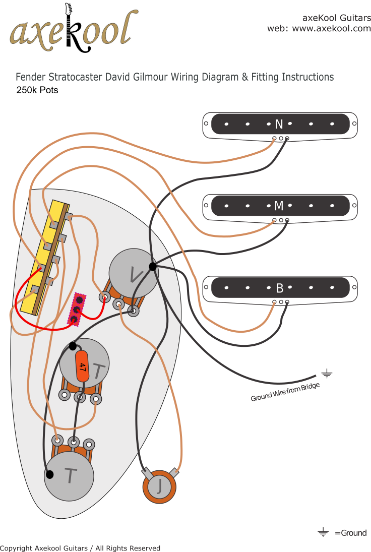 Fender Stratocaster David Gilmour Wiring Diagram Fender Stratocaster David Gilmour Wiring Diagram