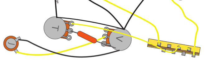 Fender Telecaster Thinline 3 Way Switch Wiring Diagram & fitting Instructions