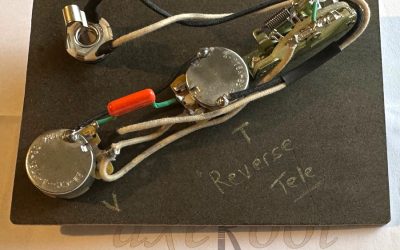 Fender Telecaster Vintage Reverse Wiring Harness with 3 Way Switch