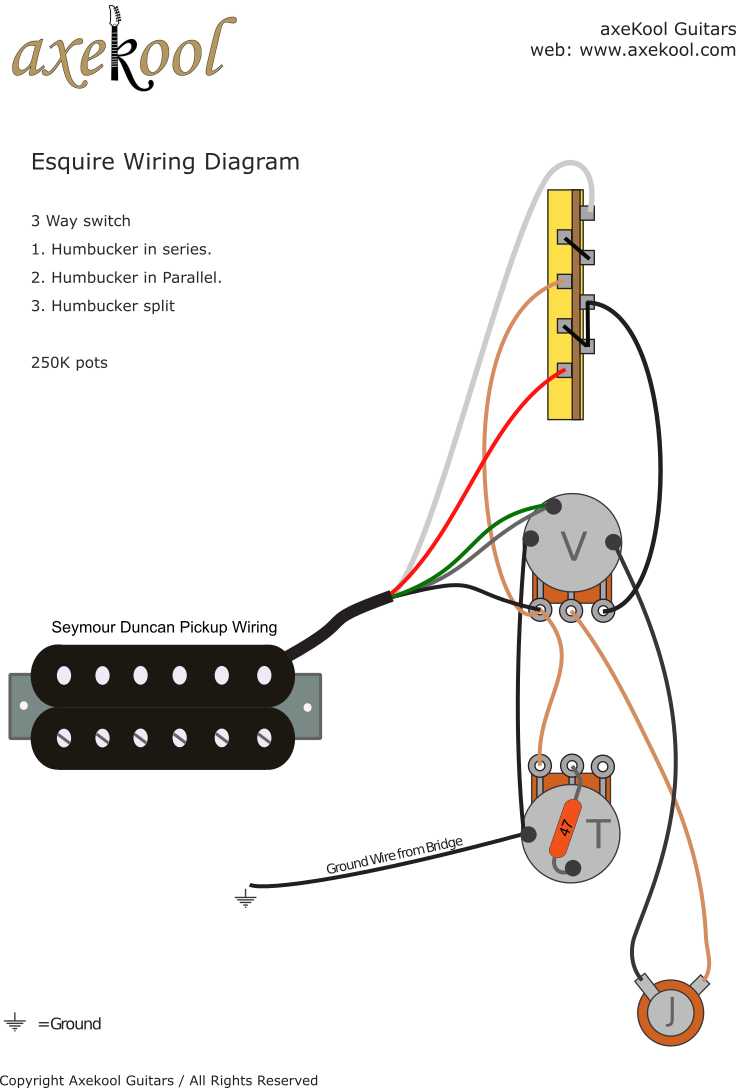 Fender Esquire Wiring Diagram