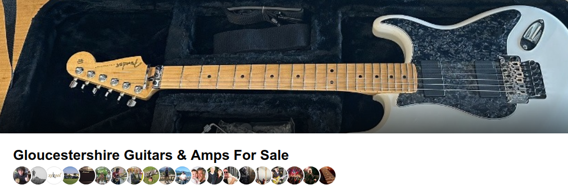 Facebook group Gloucestershire Guitars & Amps For Sale