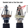 Pure Tone Multi-Contact Mono 1/4" Output Jack