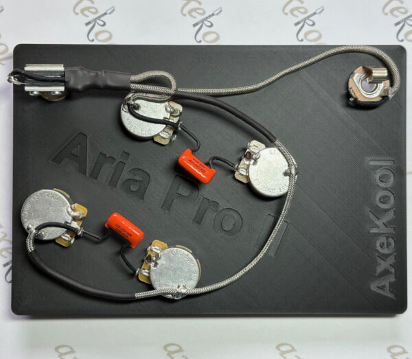 Aria Pro II TA Classic, TA-40, TA50 and TA-60 Hollowbody Vintage Wiring Harness