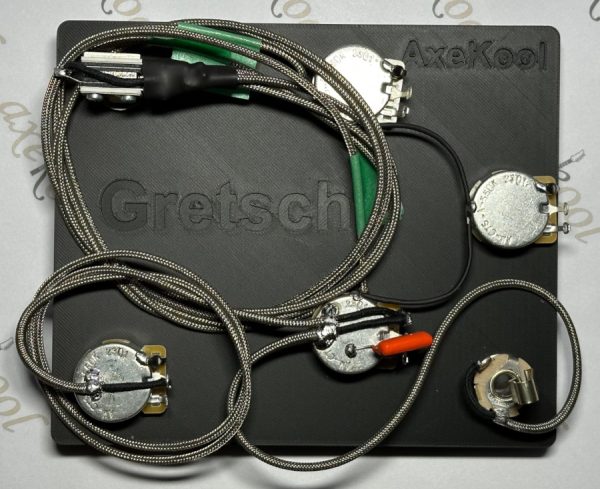 Gretsch Vintage Hollowbody Wiring Harness Unsoldered Switch