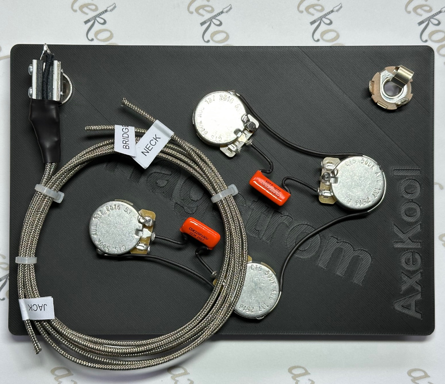 Hagstrom Viking Vintage Wiring Harness (Switch & Jack Unsoldered) Hagstrom Viking Vintage Wiring Harness (Switch & Jack Unsoldered)