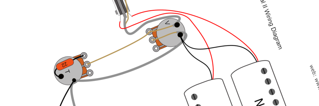 Epiphone Les Paul Special II Wiring Diagram & Fitting Instructions
