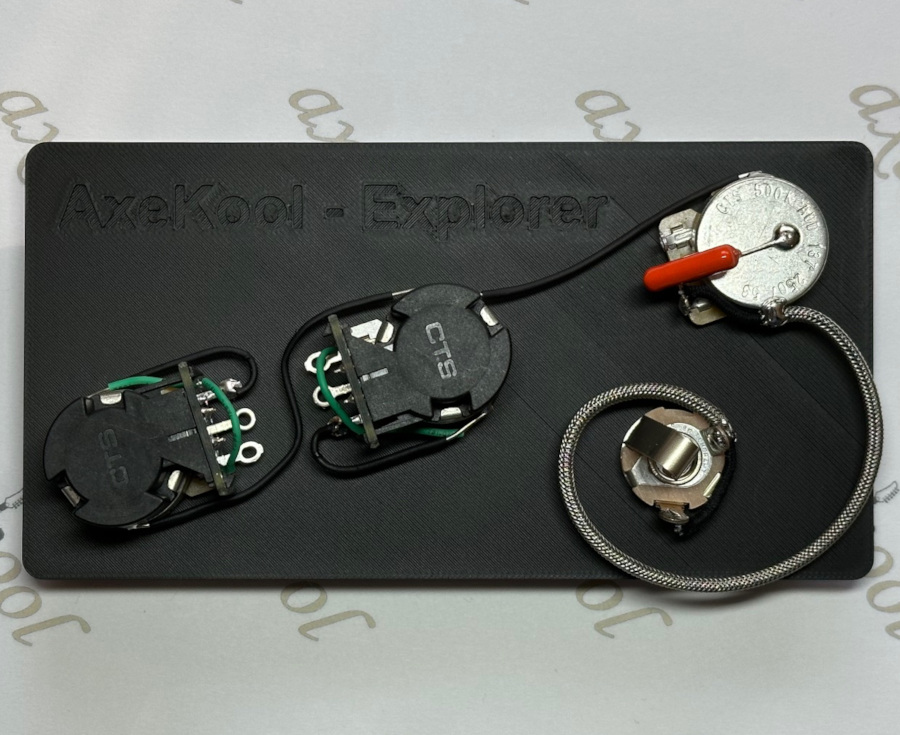 Gibson & Epiphone Explorer Coil Split Push & Pull Wiring Harness Gibson & Epiphone Explorer Coil Split Push & Pull Wiring Harness