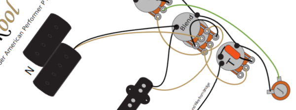 Fender American Performer Precision Bass Wiring Diagram