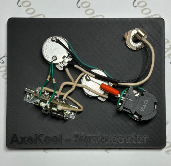 Fender Stratocaster HSS Vintage Wiring Harness with Coil Split