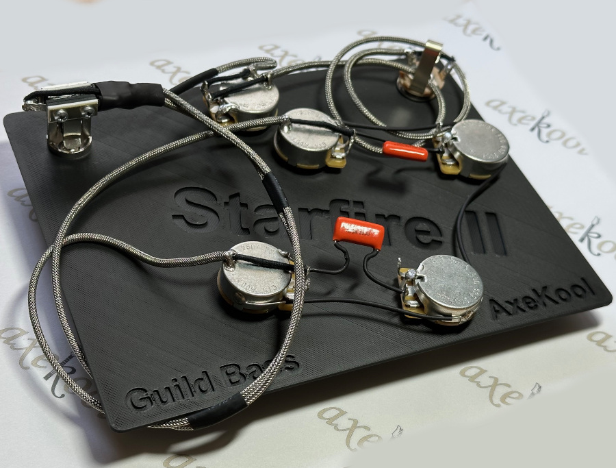 Guild Starfire II Bass Vintage Wiring Harness Guild Starfire II Bass Vintage Wiring Harness