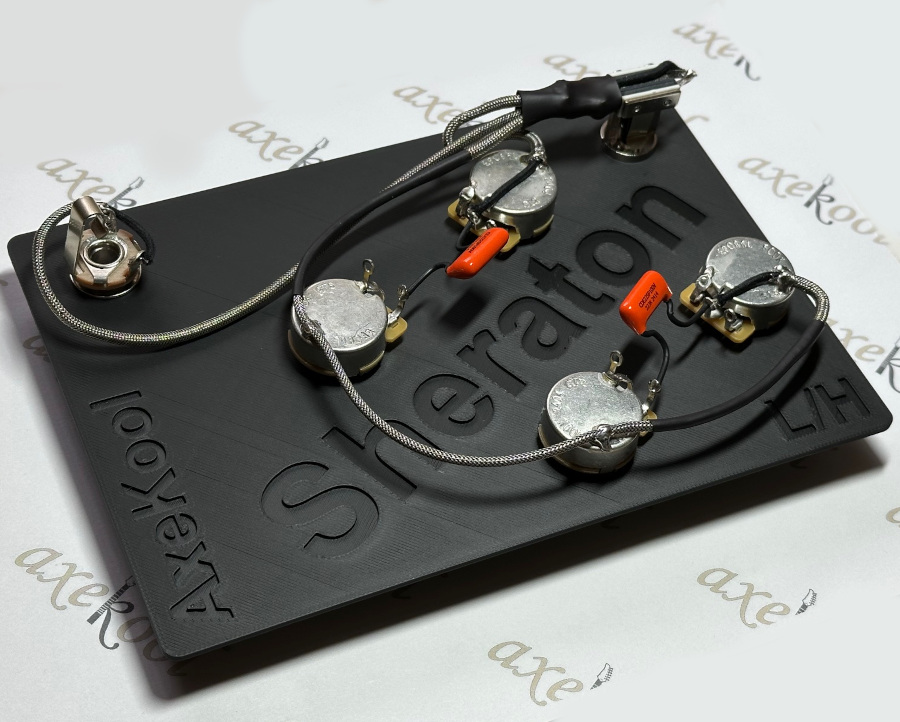 Epiphone Sheraton Left Handed Vintage Wiring Harness Epiphone Sheraton Left Handed Vintage Wiring Harness