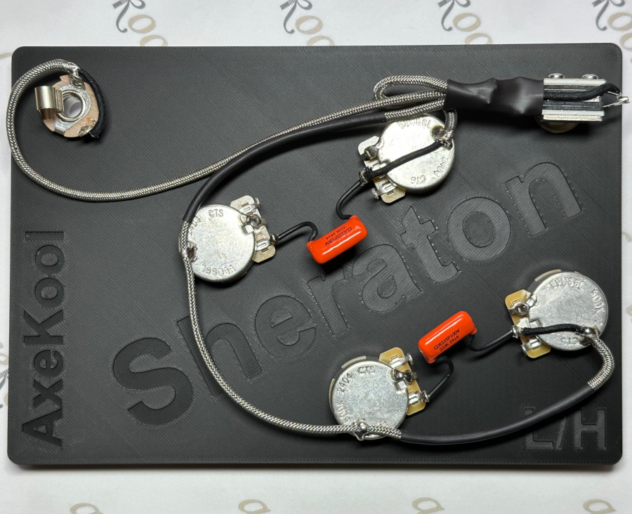 Epiphone Sheraton Left Handed Vintage Wiring Harness Epiphone Sheraton Left Handed Vintage Wiring Harness