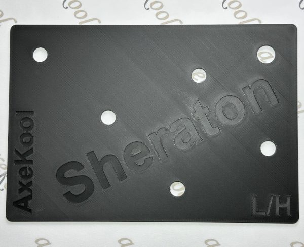 Epiphone Sheraton Left Handed Wiring Template