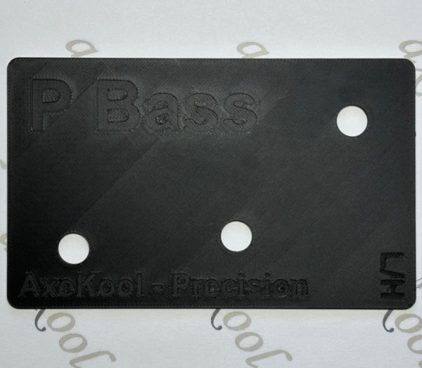 Fender Precision Bass Left Handed Wiring Template
