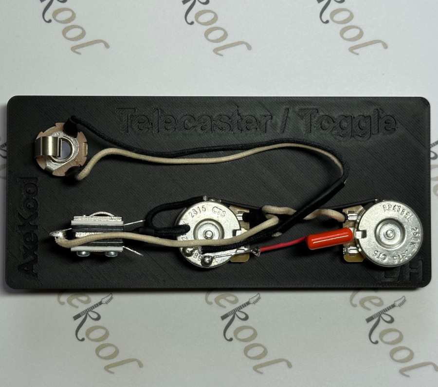 Fender Telecaster Left Handed Wiring Vintage Harness with 3 Way Toggle Switch