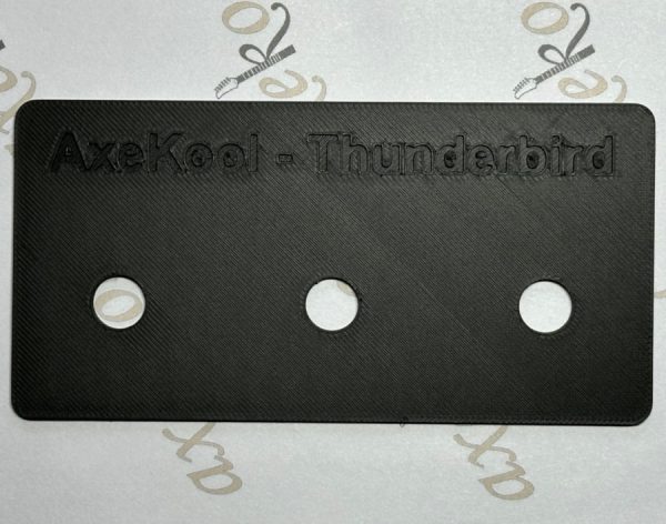 Gibson & Epiphone Thunderbird Bass Wiring Template, Jig