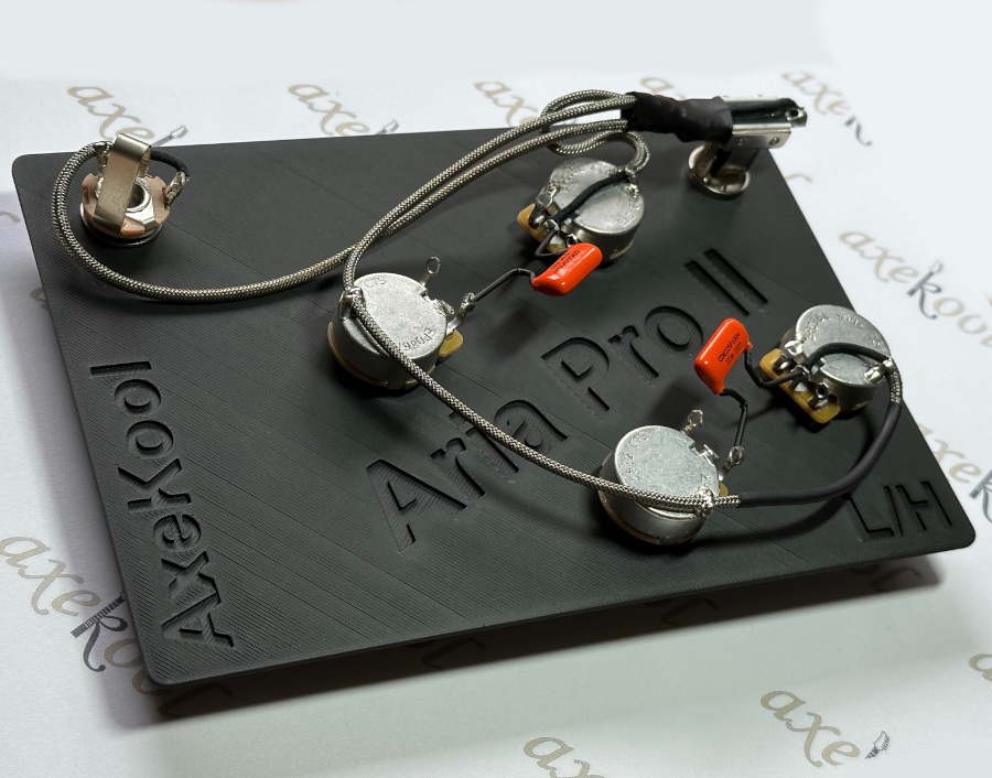 Aria Pro II TA Classic, TA-40, TA50 and TA-60 Left Handed Vintage Wiring Harness Aria Pro II TA Classic, TA-40, TA50 and TA-60 Left Handed Vintage Wiring Harness