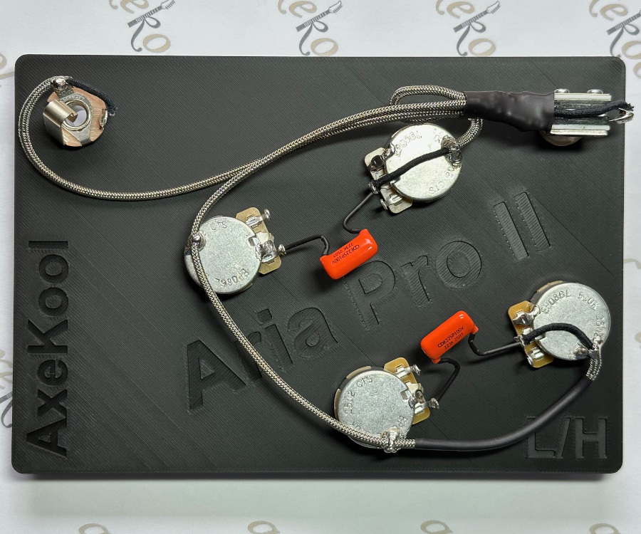 Aria Pro II TA Classic, TA-40, TA50 and TA-60 Left Handed Vintage Wiring Harness Aria Pro II TA Classic, TA-40, TA50 and TA-60 Left Handed Vintage Wiring Harness