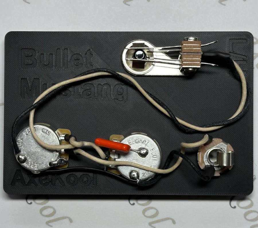 Fender Bullet Mustang Left Handed Vintage Wiring Harness Fender Bullet Mustang Left Handed Vintage Wiring Harness