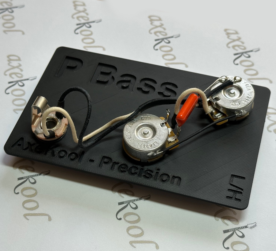 Fender Precision Bass (P Bass) Left Handed Vintage Wiring Harness Fender Precision Bass (P Bass) Left Handed Vintage Wiring Harness