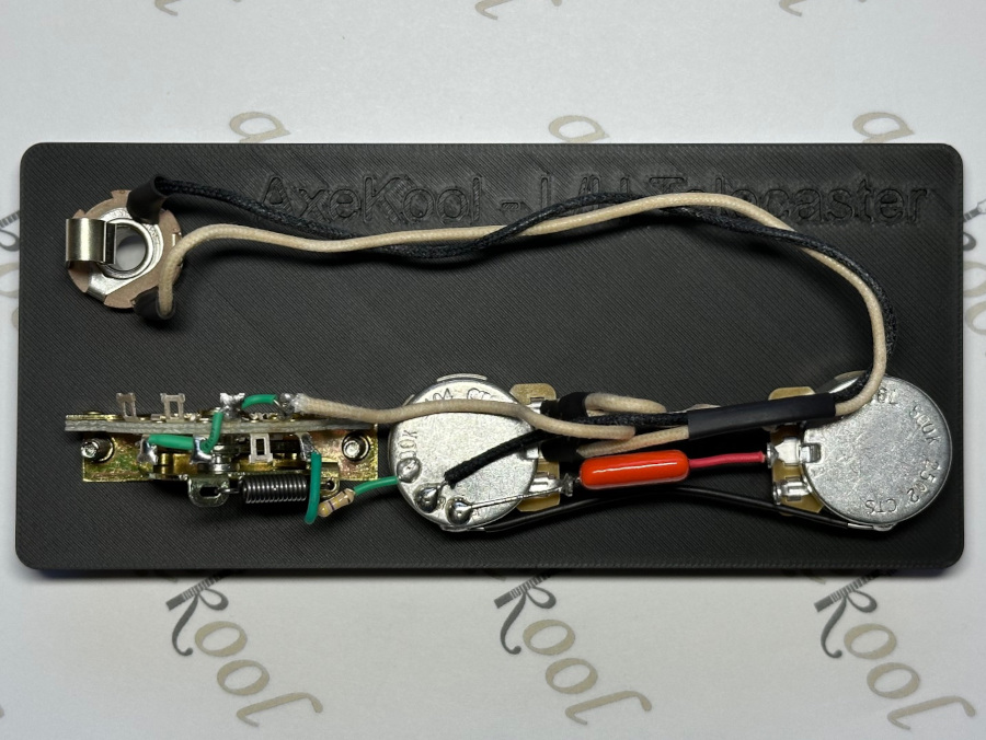 Fender Telecaster HS or SH Left Handed Vintage Wiring Harness Fender Telecaster HS or SH Left Handed Vintage Wiring Harness