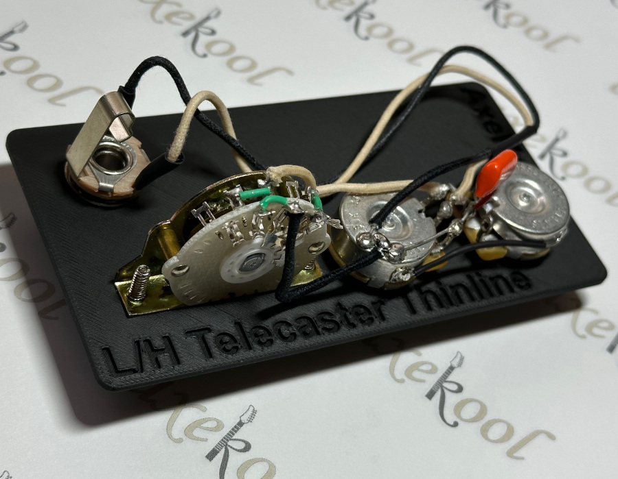 Fender Telecaster Thinline Left Handed Vintage Wiring Harness with 4 Way Switch Fender Telecaster Thinline Left Handed Vintage Wiring Harness with 4 Way Switch