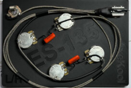 Gibson & Epiphone ES-135 Left Handed Vintage Wiring Harness