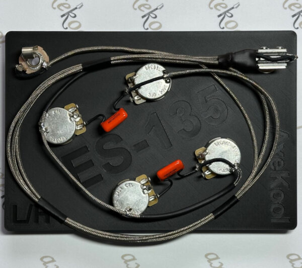 Gibson & Epiphone ES-135 Left Handed Vintage Wiring Harness