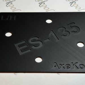 Gibson & Epiphone ES-135 Left Handed Wiring Template