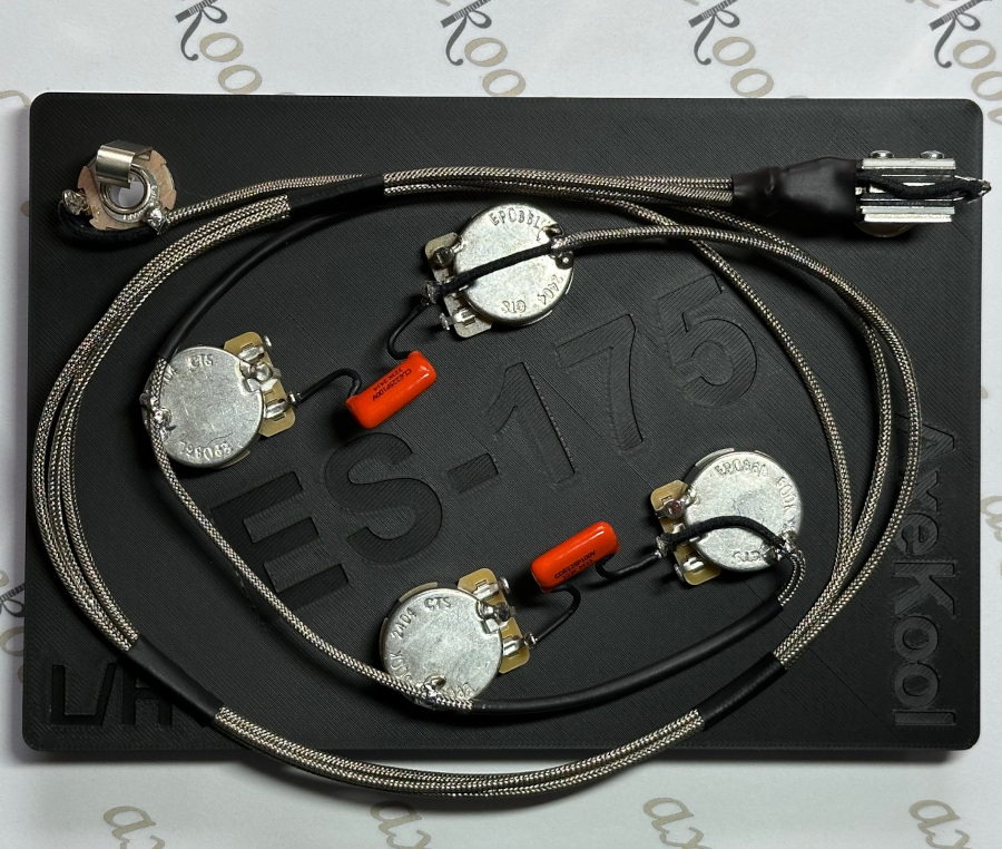 Gibson & Epiphone ES-175 Left Handed Vintage Wiring Harness Gibson & Epiphone ES-175 Left Handed Vintage Wiring Harness