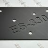 Gibson & Epiphone ES-330 Left Handed Wiring Template