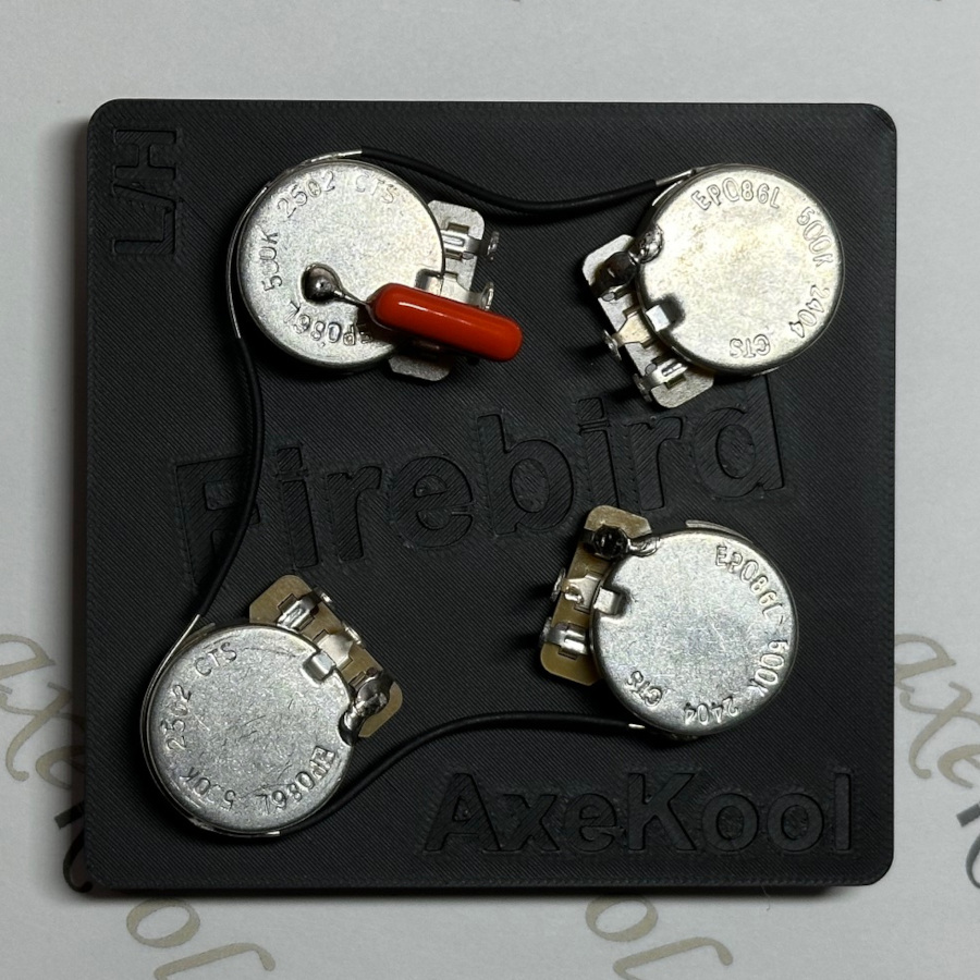 Gibson & Epiphone Firebird Left Handed Vintage Wiring Harness with 3 Pickups Gibson & Epiphone Firebird Left Handed Vintage Wiring Harness with 3 Pickups