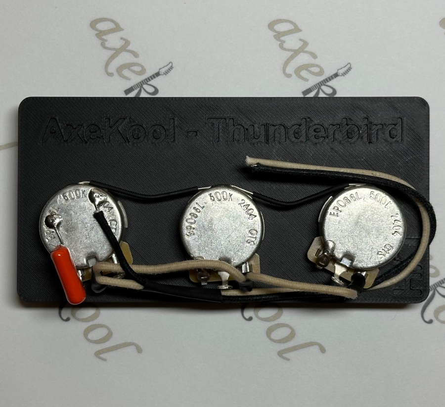 Gibson & Epiphone Thunderbird Bass Left Handed Vintage Wiring Harness Gibson & Epiphone Thunderbird Bass Left Handed Vintage Wiring Harness