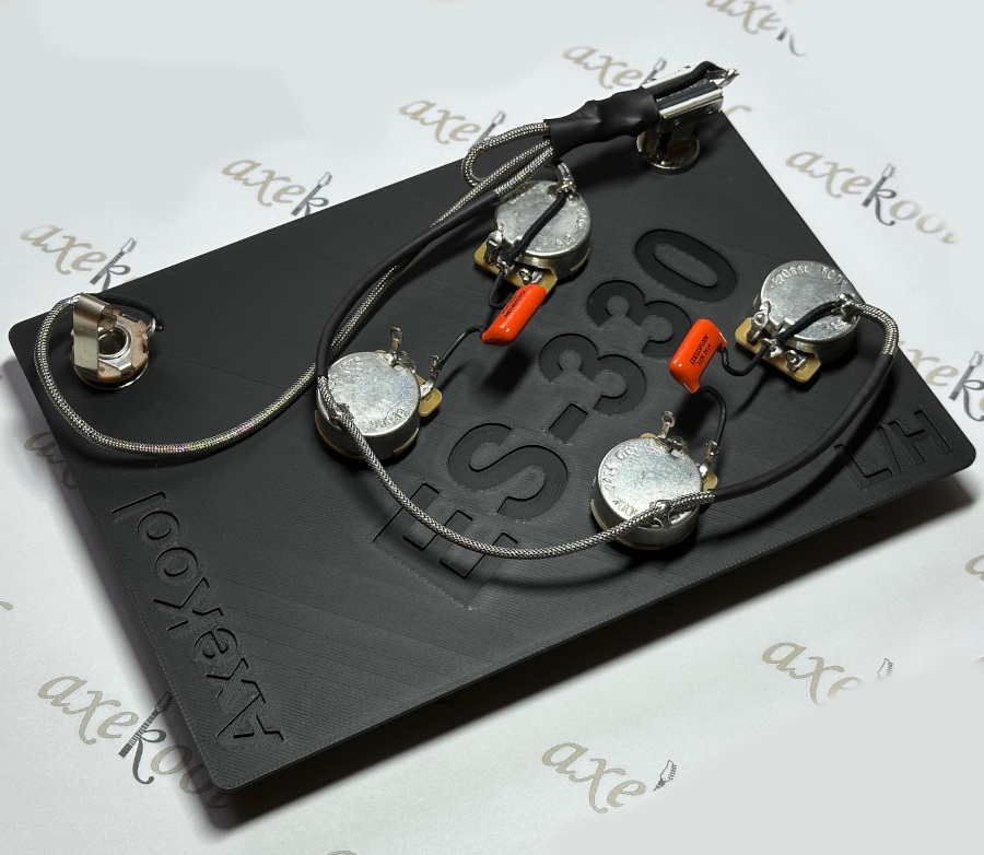Gibson & Epiphone ES-330 Left Handed Vintage Wiring Harness Gibson & Epiphone ES-330 Left Handed Vintage Wiring Harness